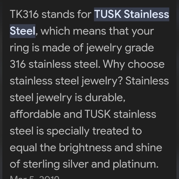 🎁Cute Heart design Ring stainless steel - Picture 5 of 5